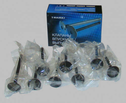 Клапан впускной ВАЗ-2110-2112 инж. дв.16 клап. (к-т 8 шт)