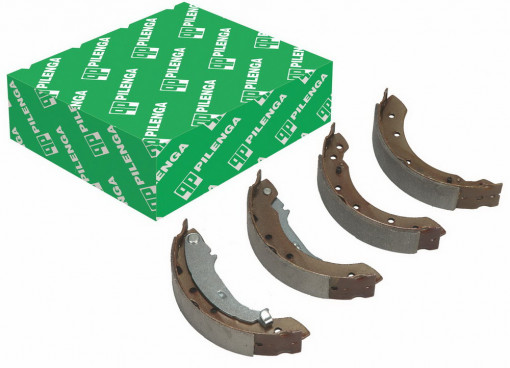 Колодка тормозная LADA Largus, Renault Logan, Sandero, Clio c ABS (203x38мм LUCAS) (к-т 4шт) задняя