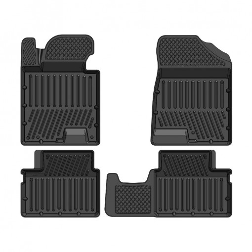 Коврики пола Hyundai i30  (2012-2017) Premium (к-т 4 шт)