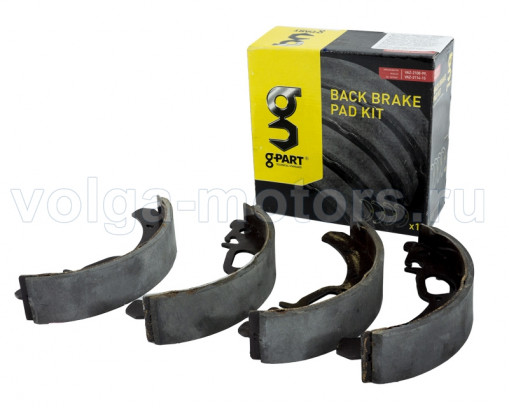 Колодка тормозная ВАЗ LADA Гранта, Калина, Приора задняя под ABS (к-т 4шт)