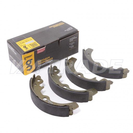 Колодка тормозная ВАЗ-1111 ОКА (к-т 4 шт) задняя