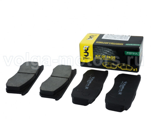 Колодка тормозная УАЗ Патриот, Хантер (к-т 4шт) передняя