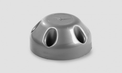 Колпак колеса УАЗ Патриот, Хантер, 469, 452 для штампованных дисков серый