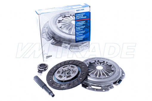 Корзина сцепления + диск + выжимной ВАЗ LADA Kalina, Priora, Granta (1,6л 16кл) "Оригинал"