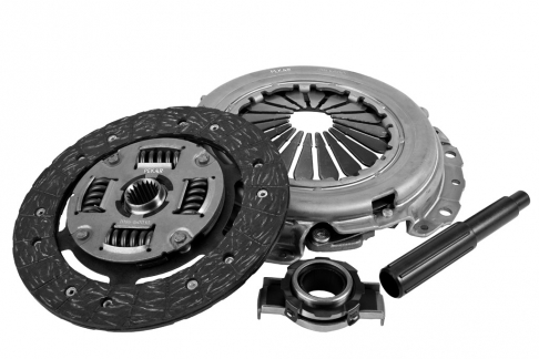 Корзина сцепления + диск + выжимной ВАЗ LADA Kalina, Priora, Granta (1,6л 16кл)