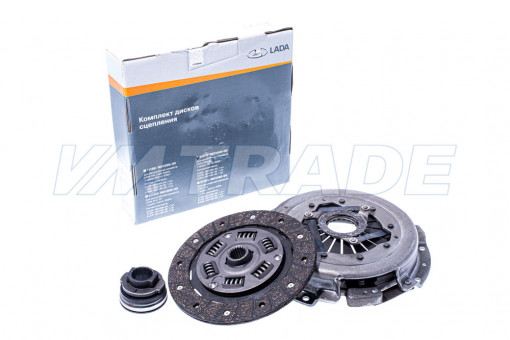 Корзина сцепления + диск + выжимной ВАЗ-2101-2107 УСИЛ "Оригинал"