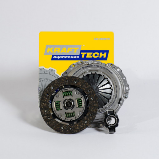 Корзина сцепления + диск + выжимной ВАЗ-2110-2112  (8 клап.)