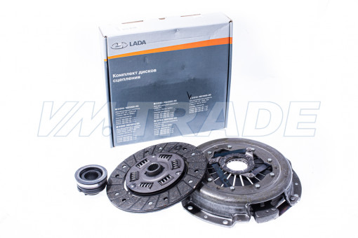 Корзина сцепления + диск + выжимной ВАЗ-2121 Нива "Оригинал"
