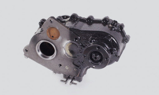 Коробка раздаточная УАЗ-3741 н/о (косозубая, п/ч 4,111; 1000 об/км) мост СПАЙСЕР, под датчик скорости