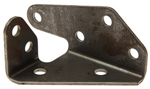 Кронштейн бруса противоподкатного Газель, Газель NEXT (крепление к раме с низу) правый "Оригинал"