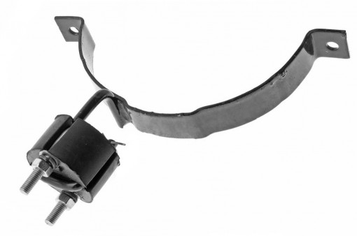 Кронштейн глушителя Газель, Соболь (хомут верхний с подушкой) "Оригинал"