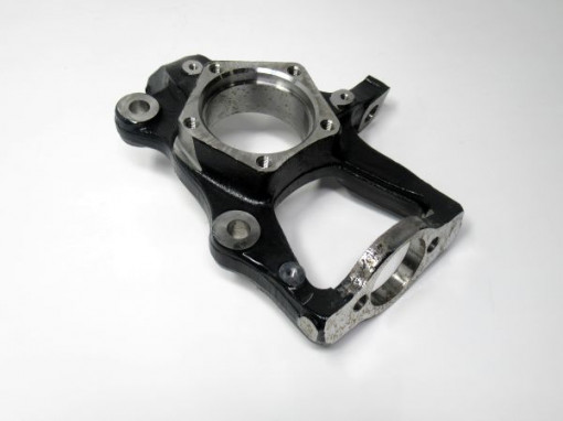 Стойка передней подвески Газель NEXT левая (а/м с АБС) "Оригинал"