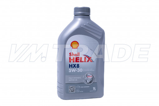 Масло моторное Shell Helix HX8  5W-30 SL/SN+, A3/B4 синтетика  1 л