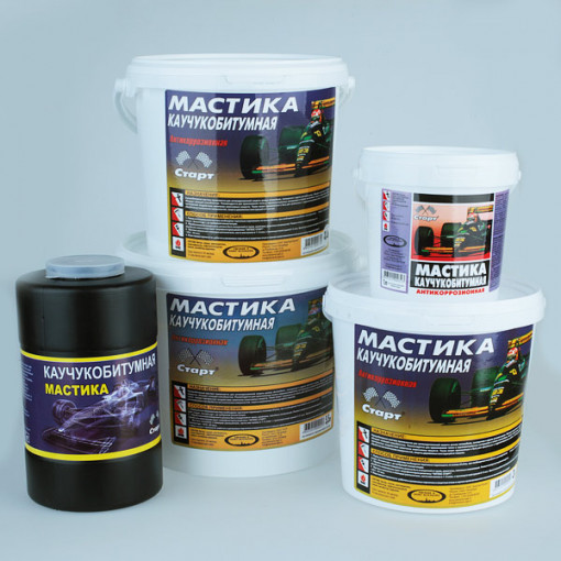 Мастика Старт каучукобитумная 1,7 кг