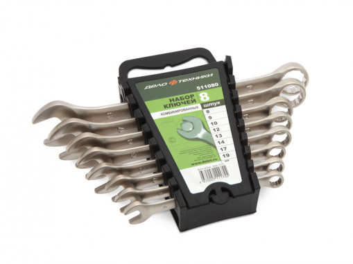 Набор ключей комбинированных  (8 шт.) холдер 8,9,10,12,13,14,17,19