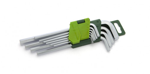 Набор ключей шестигранных 10 шт (р-р 1.5,2,2.5,3,4,5,6,7,8,10 мм)