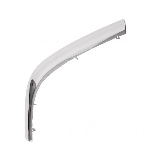 Накладка бампера ГАЗ-31105 переднего левая хром