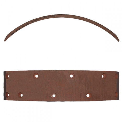 Накладка тормозная ГАЗ-53, КАВЗ передняя короткая сверленая (270х60х6,5)