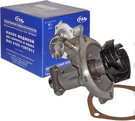 Насос водяной ВАЗ-2123 Chevrolet Niva (ТЗА) с прокладкой