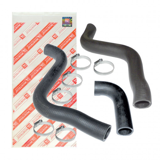 Патрубки радиатора ВАЗ LADA Priora (3шт к-т) с хомутами