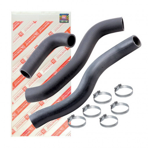 Патрубки радиатора ВАЗ-2108-2109, 2113-2115 с инж. дв. (к-т 3 шт) с хомутами