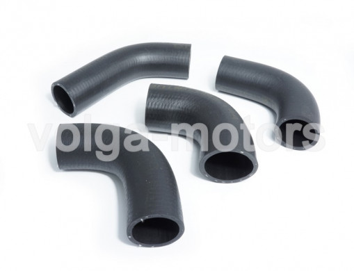 Патрубки радиатора Газель 40524 дв. Евро-3 (к-т 4 шт) "Оригинал"