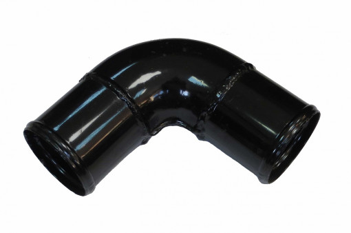 Патрубок интеркулера ГАЗ-33081 Садко, ГАЗ-33086 Земляк, ГАЗ-33083, ГАЗ-3309 нижний (метал) "Оригинал"