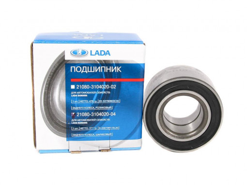 Подшипник ступицы ВАЗ-2108-2115, Kalina, Priora, Granta задней (30x60x37) "Оригинал"