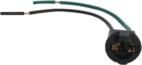 Разъем лампы W5W (1-конт. с проводами L= 114 мм, S = 0,5 мм2 под бесцокольную лампу Т10)