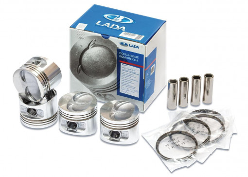 Поршни ВАЗ "Оригинал" (82,0) 2110 гр. С (поршни +пальцы +кольца)