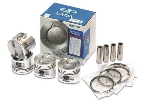 Поршни ВАЗ "Оригинал" (82,0) 21126 гр. С дв.1,6 16кл. (с пальцами и кольцами)