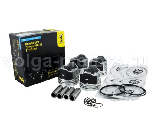 Поршни с пальцами 406 дв. 92,0 покрытие Molykote с кольцами