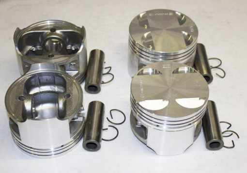 Поршни с пальцами 406 дв. 92,0 гр. A (под узкие кольца)