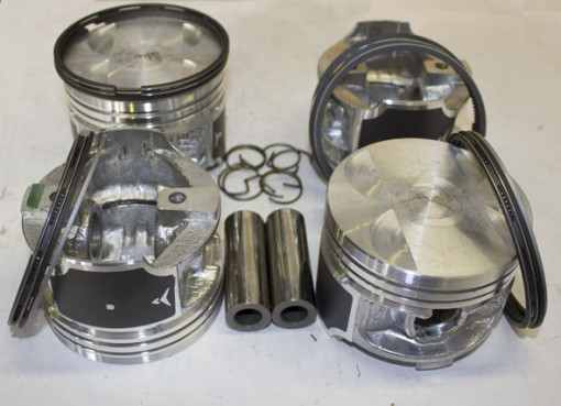 Поршни с пальцами 406 дв. 92,5 гр. А с кольцами "ПРОФЕССИОНАЛ"