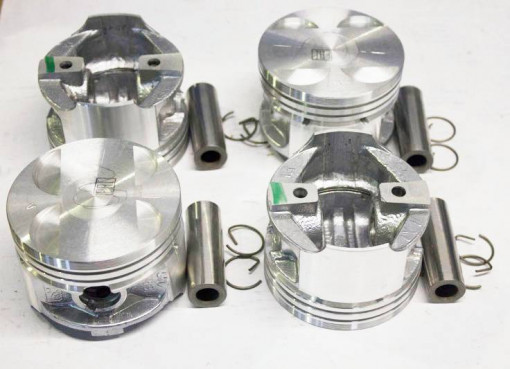 Поршни с пальцами 406 дв. 92,5 гр. Д (Е) "Оригинал" широкие кольца