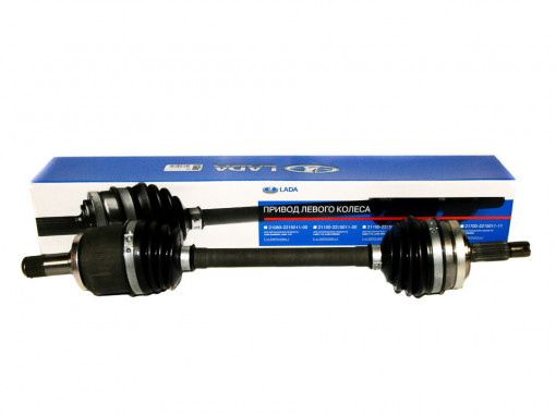 Привод ВАЗ-2110-2112, Lada Kalina, Priora левый СБ "Оригинал"