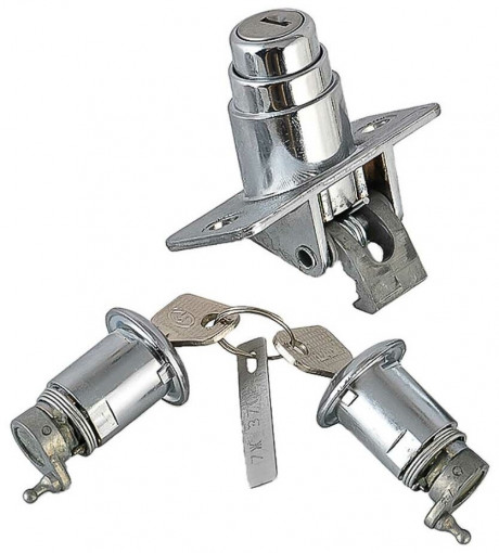 Привод замка багажника ВАЗ-2104 с приводами дверей и ключами (к-т 3 шт)