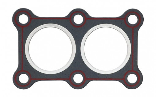 Прокладка приемной трубы ВАЗ-2110-2112 (16кл.) с герметиком