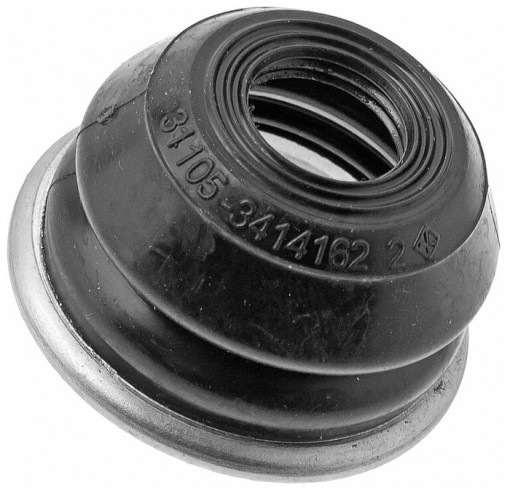 Пыльник рулевого шарнира Волга (армированный) стандарт, черный