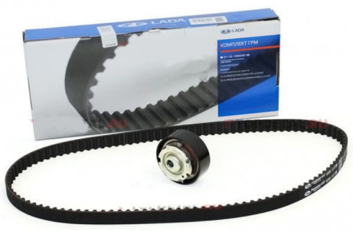 Р/к ГРМ ВАЗ LADA Granta дв. 1.6л, 8кл. (ремень ГРМ +1 ролик) "Оригинал"