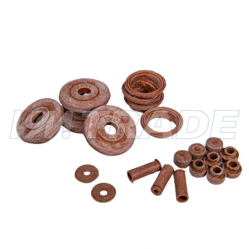 Р/к крышки клапанов Волга, Газель, Соболь дв. 406, 405, 409 (к-т  5 деталей) красный