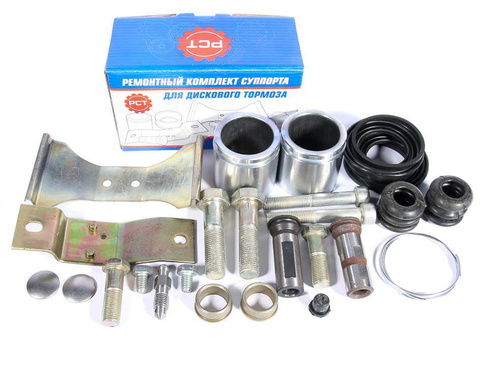 Р/к суппорта УАЗ дискового тормоза полный с поршнями (16 наимен.)