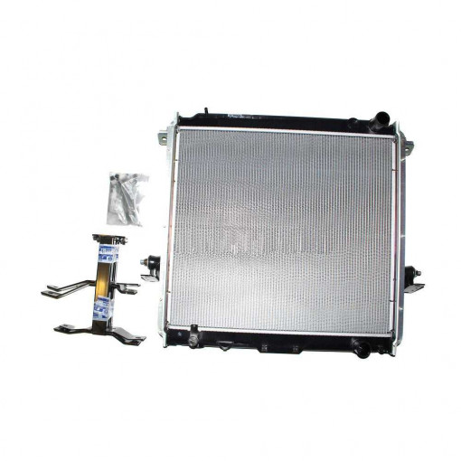 Радиатор охлаж. ГАЗон NEXT 3-х ряд. (КОМПЛЕКТ ДЛЯ ПЕРЕОБОРУДОВАНИЯ РАДИАТОР, КРОНШТЕЙНЫ, БОЛТЫ+ГАЙКИ, ХОМУТЫ) "Оригинал"