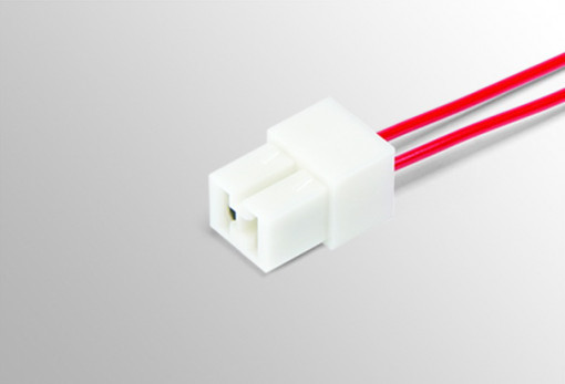 Разъем 2-х конт. гнездовой (мама) 6,3 мм с проводом