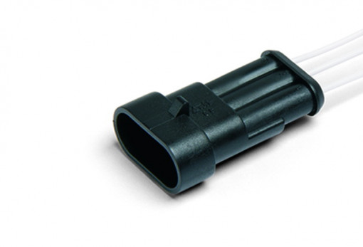 Разъем 3-х конт. штыревой, серия 2,8 мм, Евро