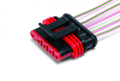 Разъем 5-ти конт. гнездовой, серия 2,8 мм, Евро