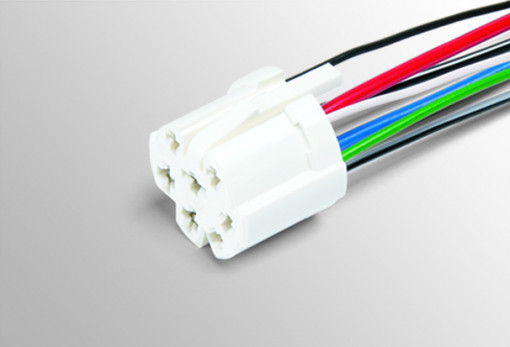 Разъем к переключателю вентилятора отопителя ВАЗ-1117-1119, с проводами