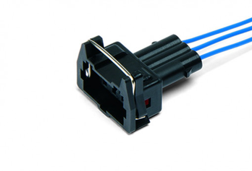 Разъем датчика положения дроссельной заслонки, распред вала, коленвала, РХХ Волга, Газель, датчика СКОРОСТИ ВАЗ, ГАЗ, УАЗ квадратный (015, 3Р-02) "CARGEN"