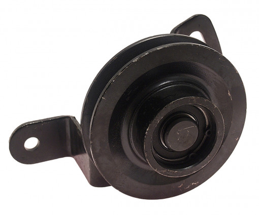 Ролик натяжителя ремня генератора Газель-Бизнес дв.4216 (клиновый ремень) в СБ с кронштейном "Оригинал"