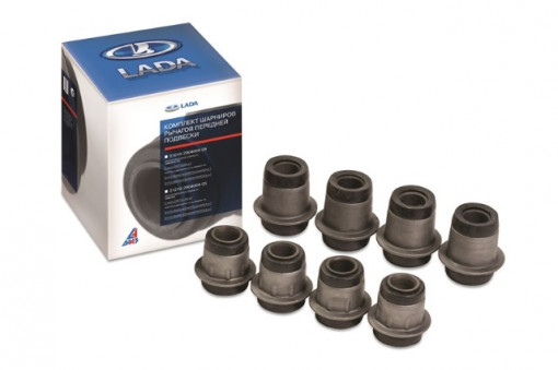 Сайлентблок подвески ВАЗ-2101-2107 (к-т 8 шт. в упак.) "Оригинал"